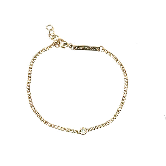Zoë Chicco 14k Diamond Chain Bracelet