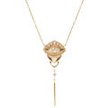 Celine Daoust 14k Dream Maker Marquise Diamonds Eye Necklace