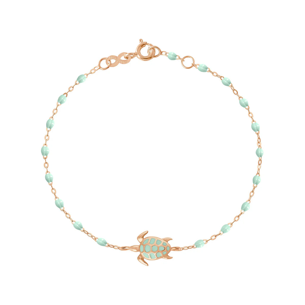 Gigi Clozeau 18KT Gold Classic Resin Turtle Bracelet