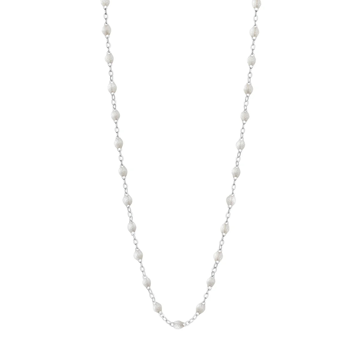 Gigi Clozeau 18kt Gold Classic Resin Necklace 17.7"