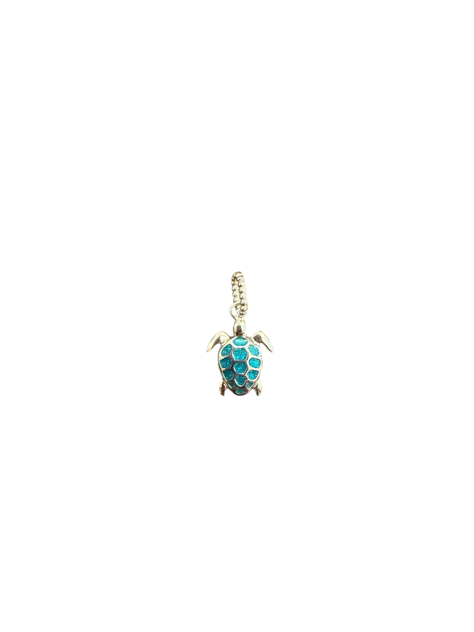 Gigi Clozeau 18KT Gold Resin Turtle Charm