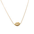 Victoria Cunningham 14KT Diamond Lips  Necklace