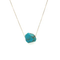 14kt Floating Turquoise Necklace