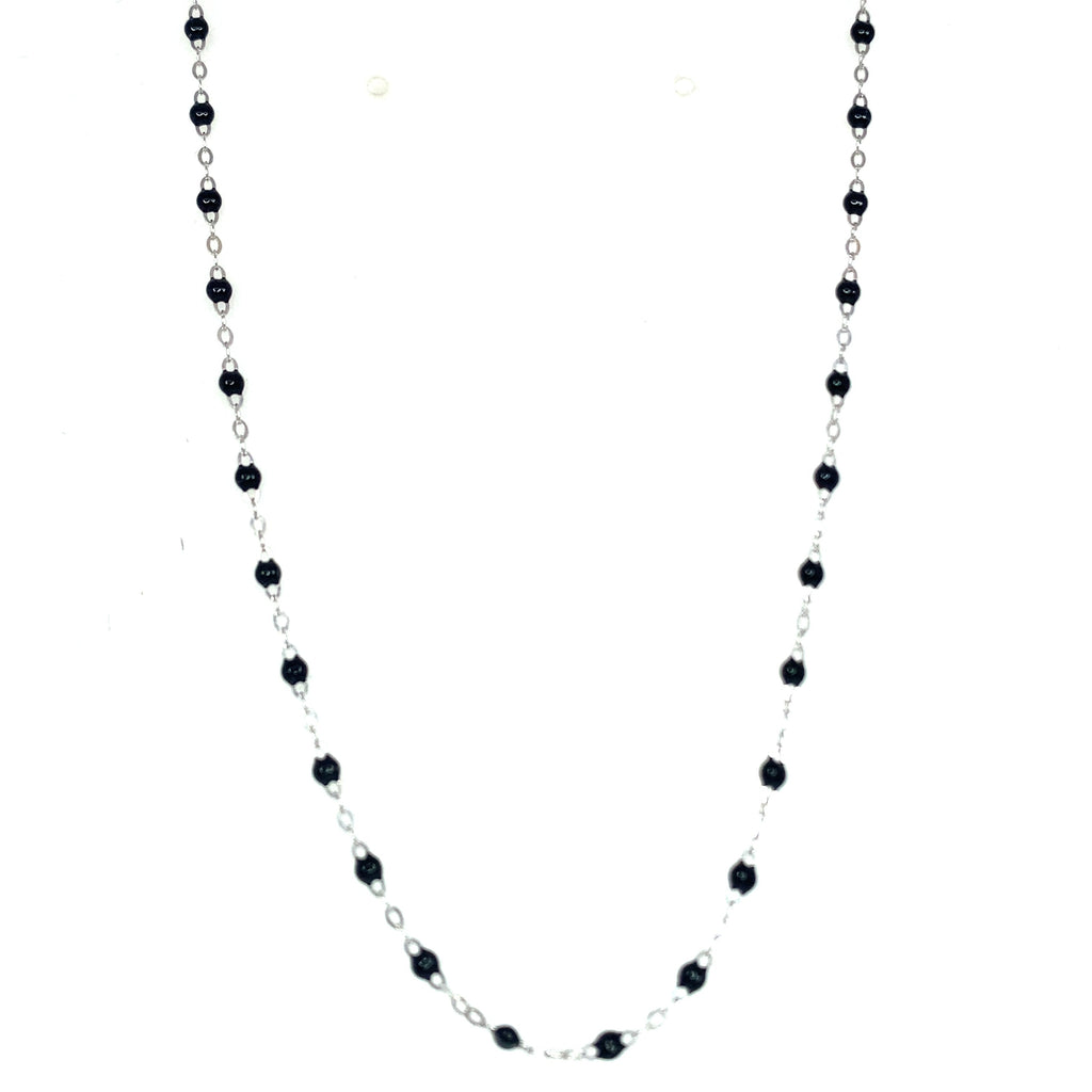 Gigi Clozeau 18kt Classic Resin Necklace 19.7"