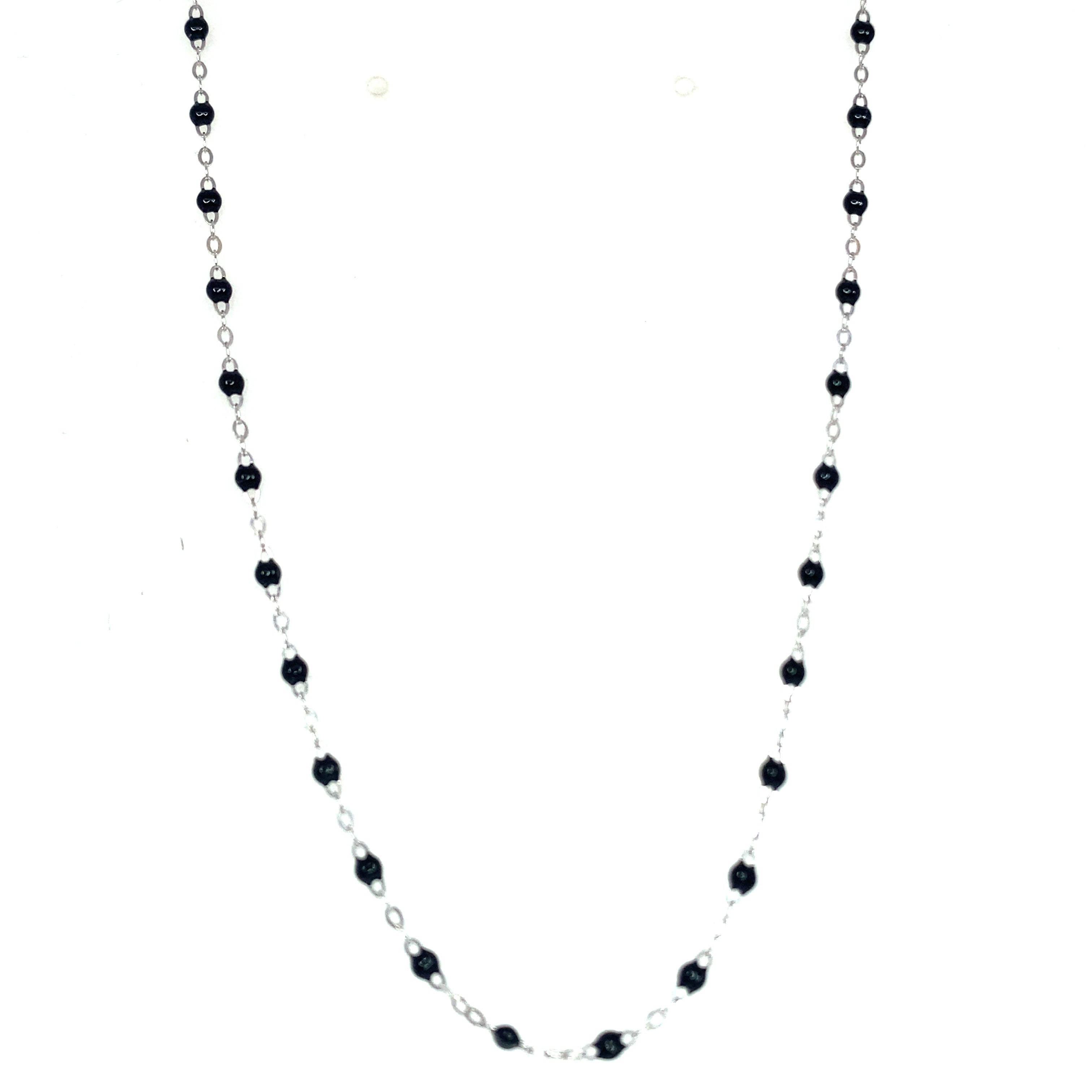 Gigi Clozeau 18kt Classic Resin Necklace 19.7"