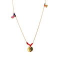 Scosha Patchwork Diamond Charm Necklace