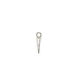Metier 9KT White Gold Solid Point Plaque