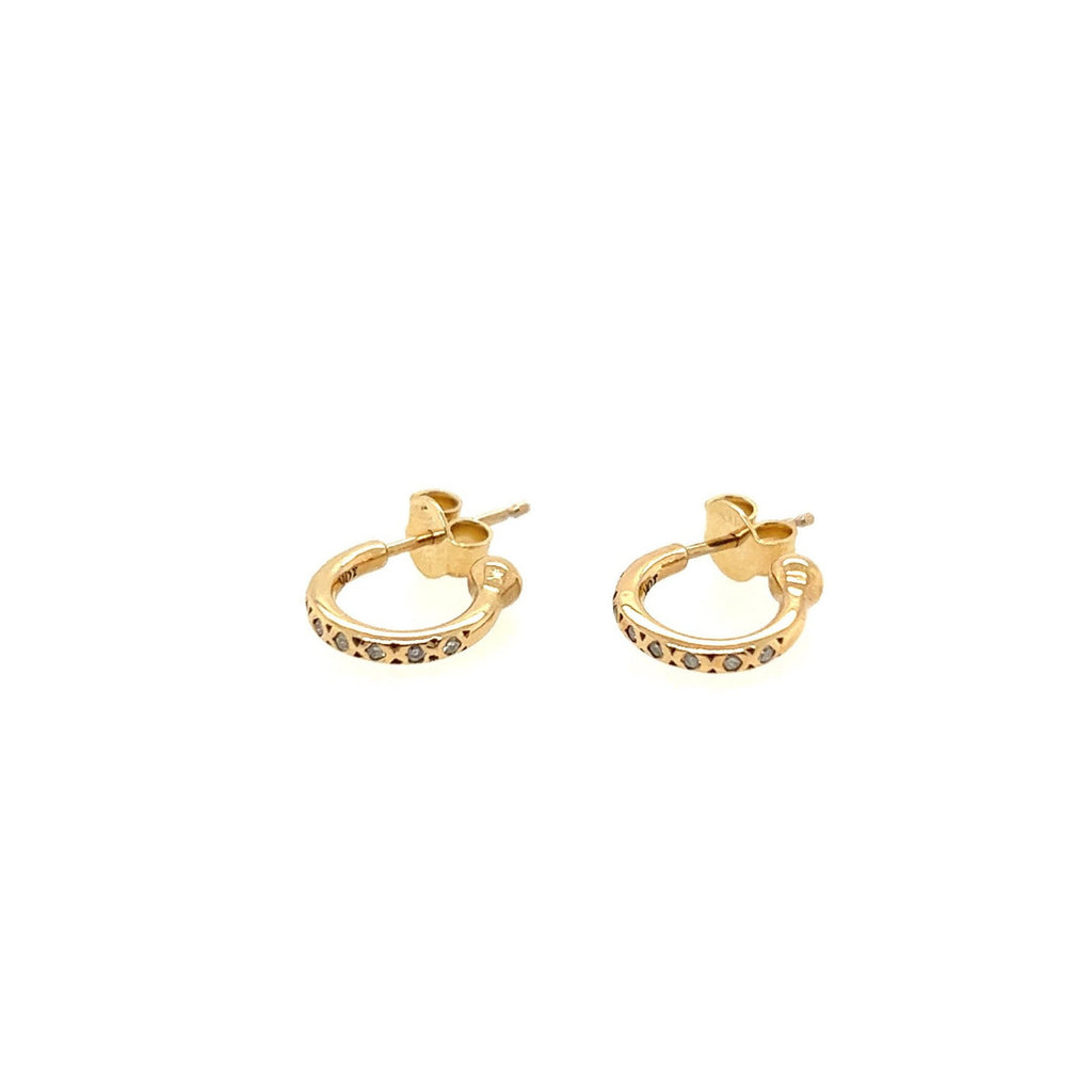 Scosha Diamond Mini Hoops