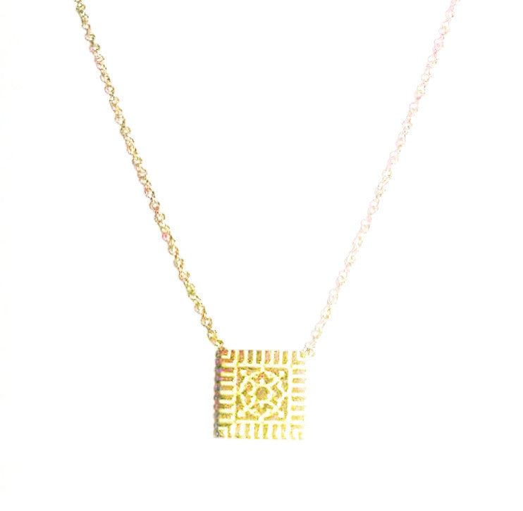 Exclusive 14kt Ornate Lexington Necklace