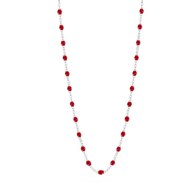 Gigi Clozeau 18kt Classic Resin Necklace 16.5"