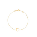 Gigi Clozeau 18kt Classic Resin Cat Bracelet