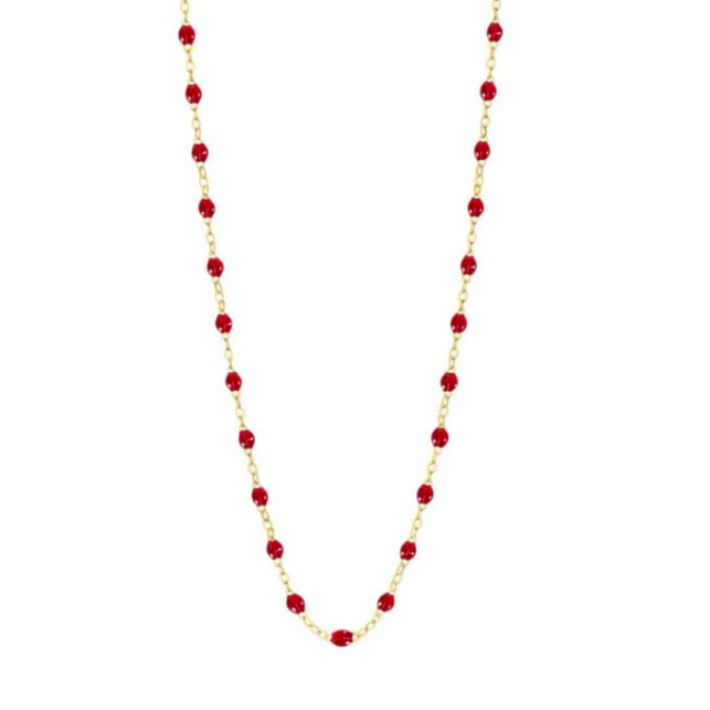 Gigi Clozeau 18kt Classic Resin Necklace 16.5"