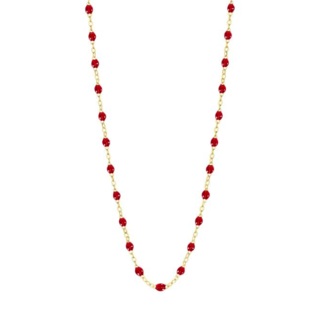 Gigi Clozeau 18kt Classic Resin Necklace 16.5"