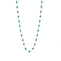Gigi Clozeau 18kt Classic Resin Necklace 19.7"