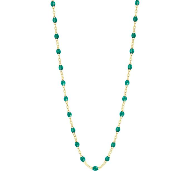 Gigi Clozeau 18kt Classic Resin Necklace 34"