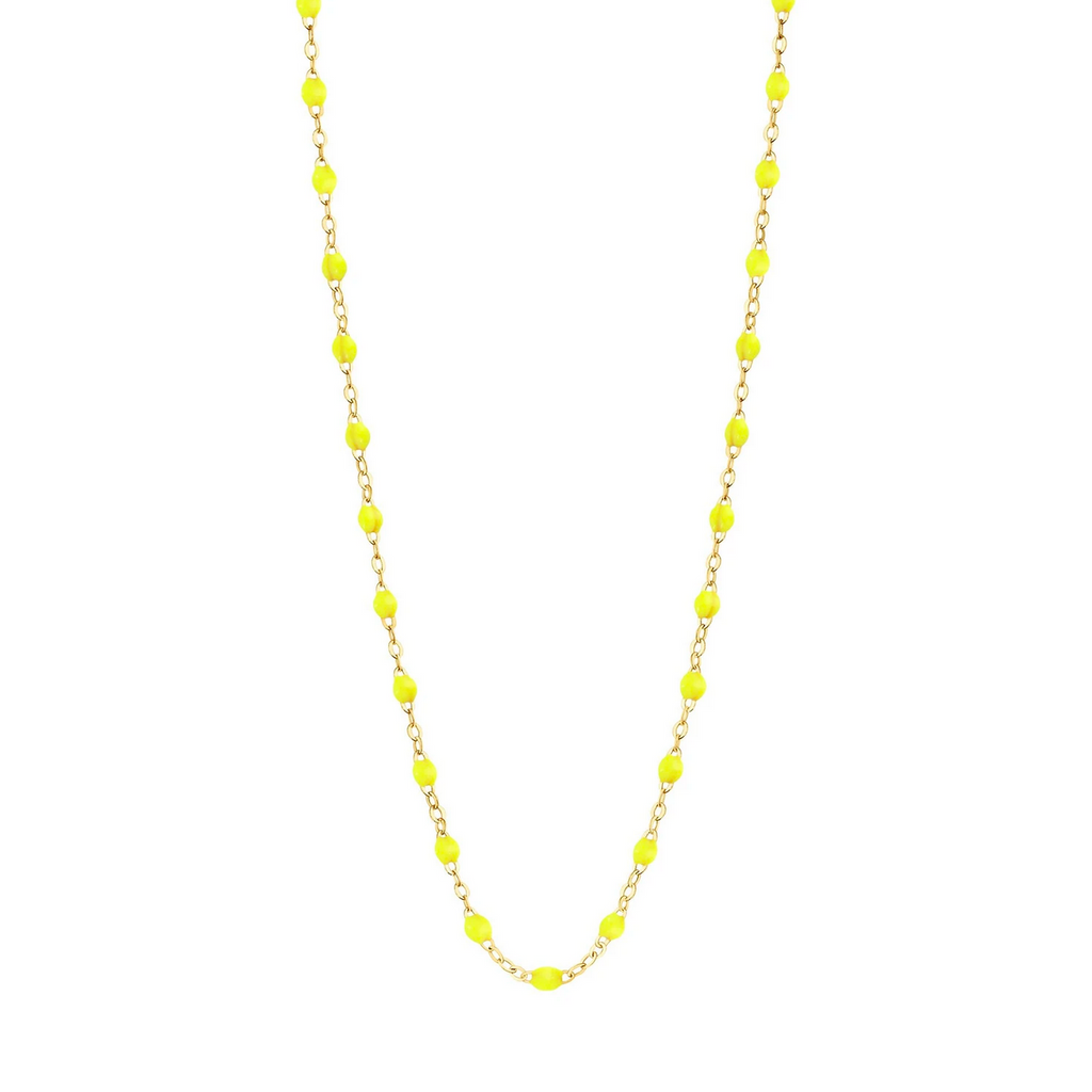 Gigi Clozeau 18kt Classic Resin Necklace 16.5"