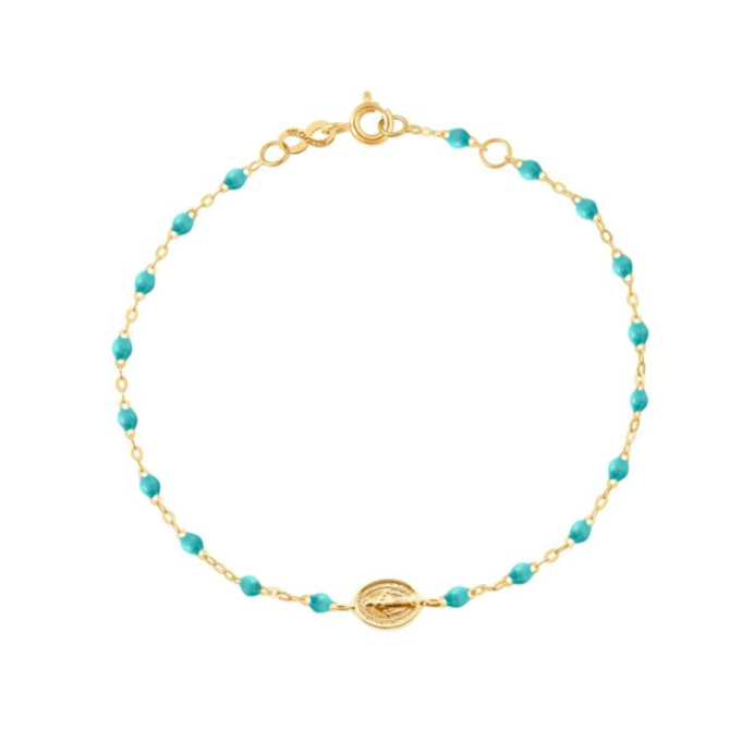 Gigi Clozeau 18kt Classic Madone Medallion Bracelet