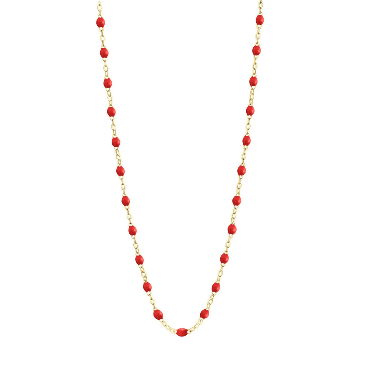 Gigi Clozeau 18kt Classic Resin Necklace 17.7"