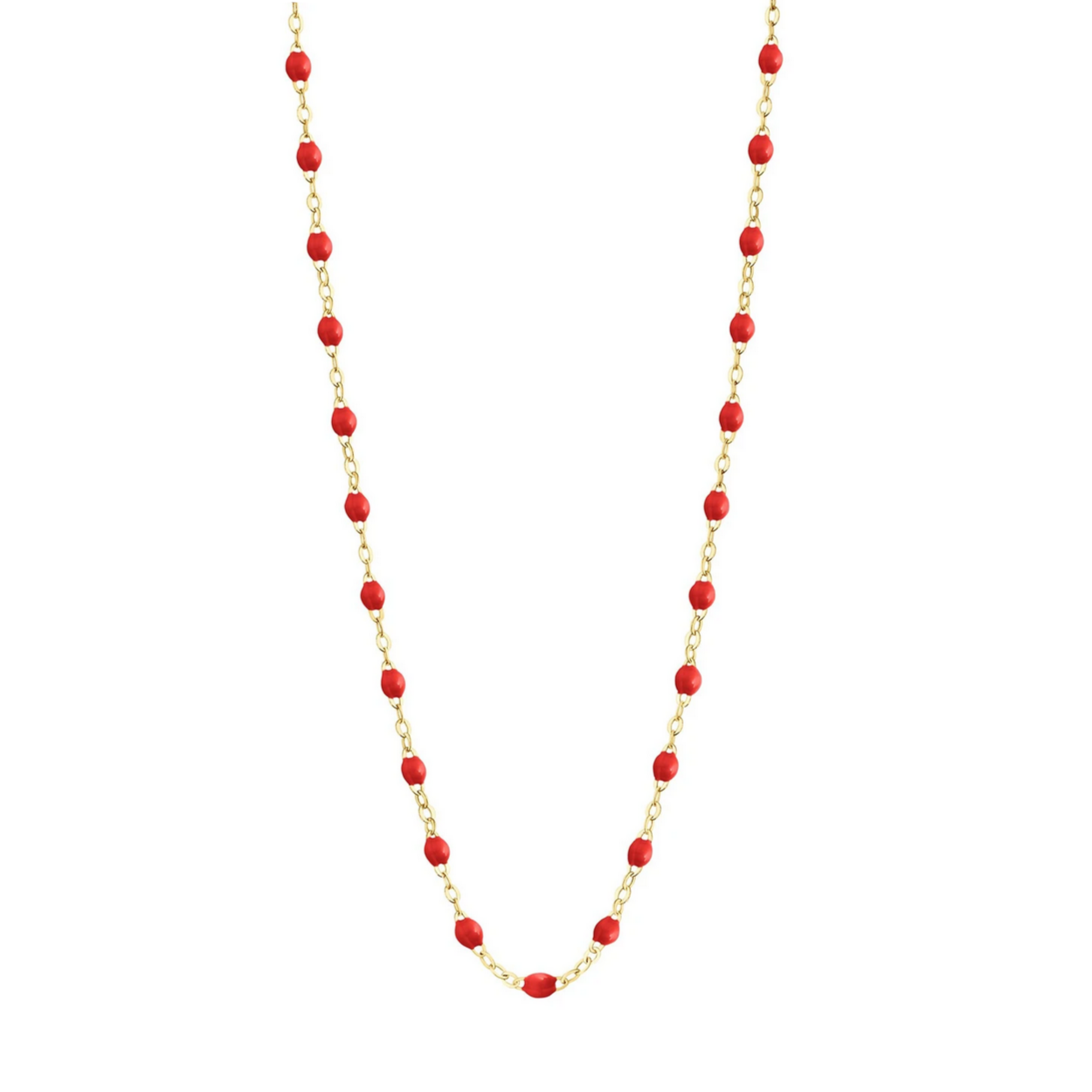 Gigi Clozeau 18kt Classic Resin Necklace 34"
