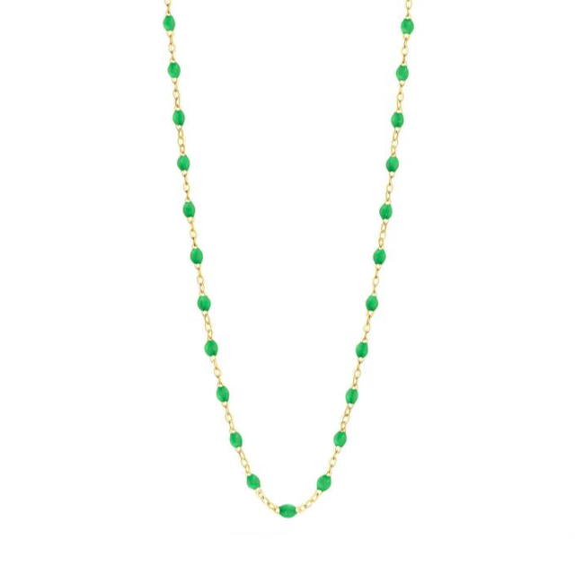 Gigi Clozeau 18kt Classic Resin Necklace 16.5"