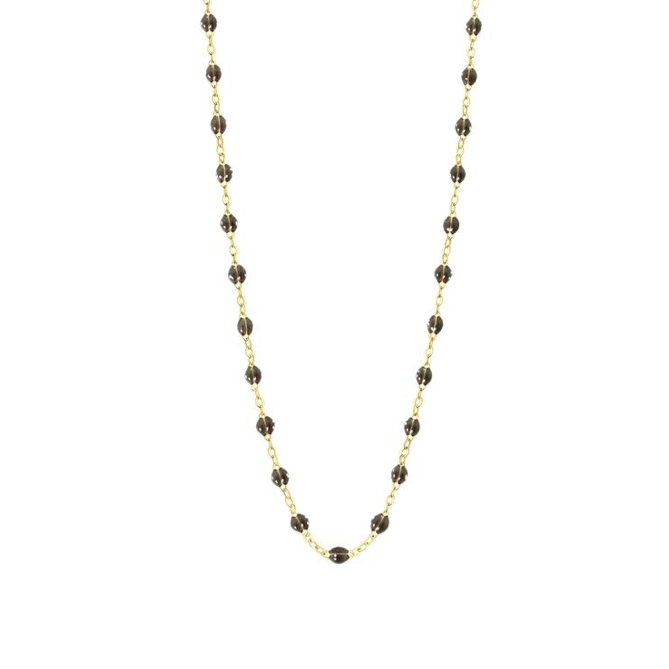 Gigi Clozeau 18kt Classic Resin Necklace 34"