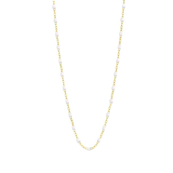 Gigi Clozeau 18kt Classic Resin Necklace 34"