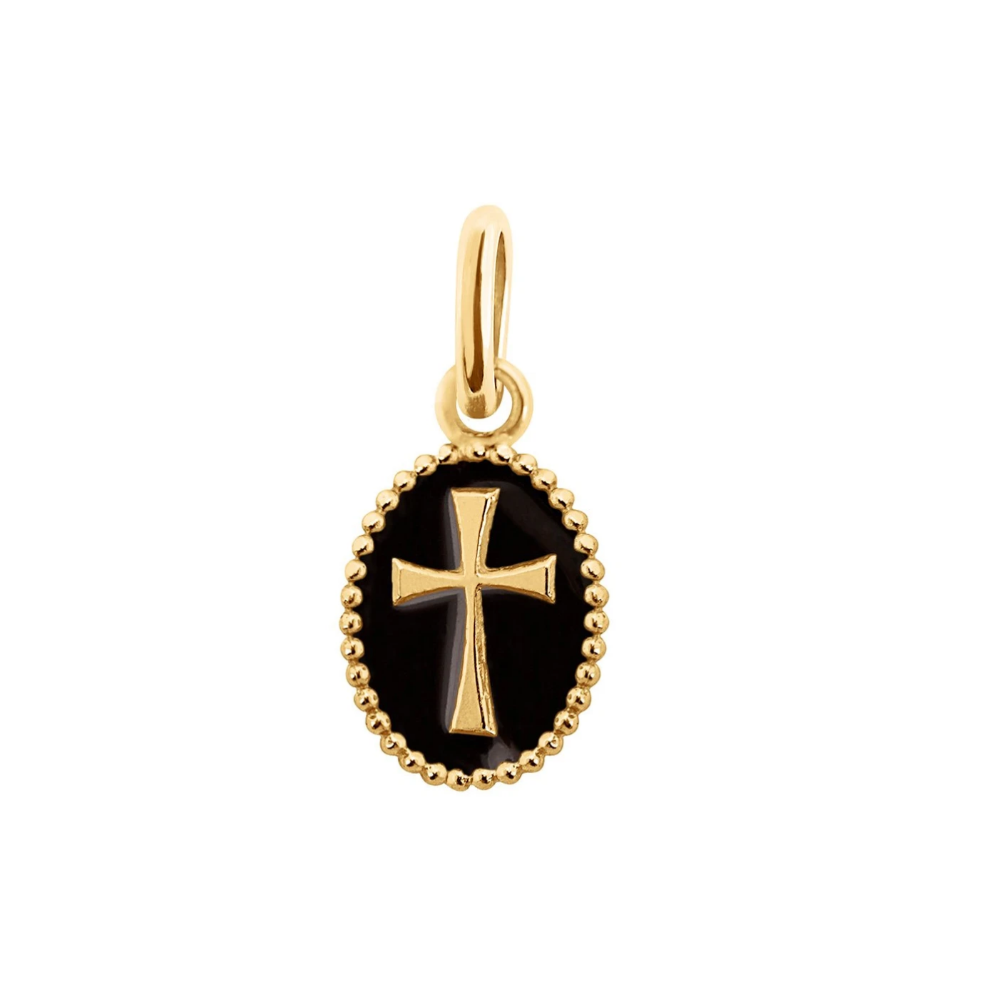 Gigi Clozeau 18kt Resin Cross Pendant