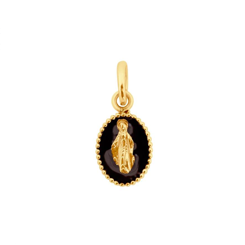 Gigi Clozeau 18kt Madone Resin Charm