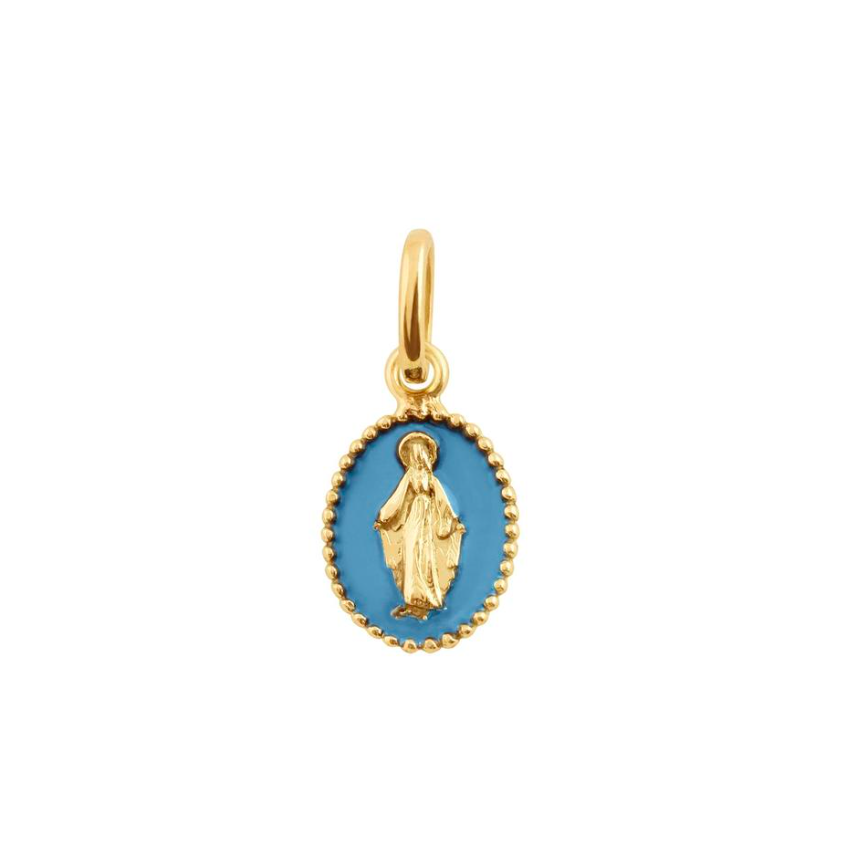 Gigi Clozeau 18kt Madone Resin Charm