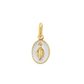 Gigi Clozeau 18kt Madone Resin Charm