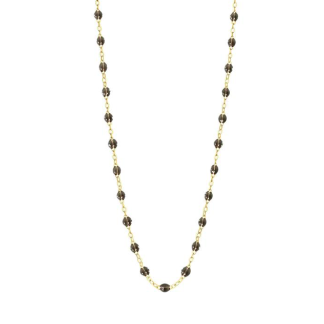 Gigi Clozeau 18kt Classic Resin Necklace 16.5"