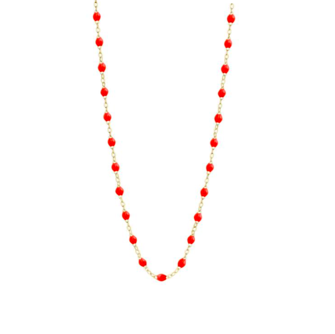 Gigi Clozeau 18kt Classic Resin Necklace 17.7"