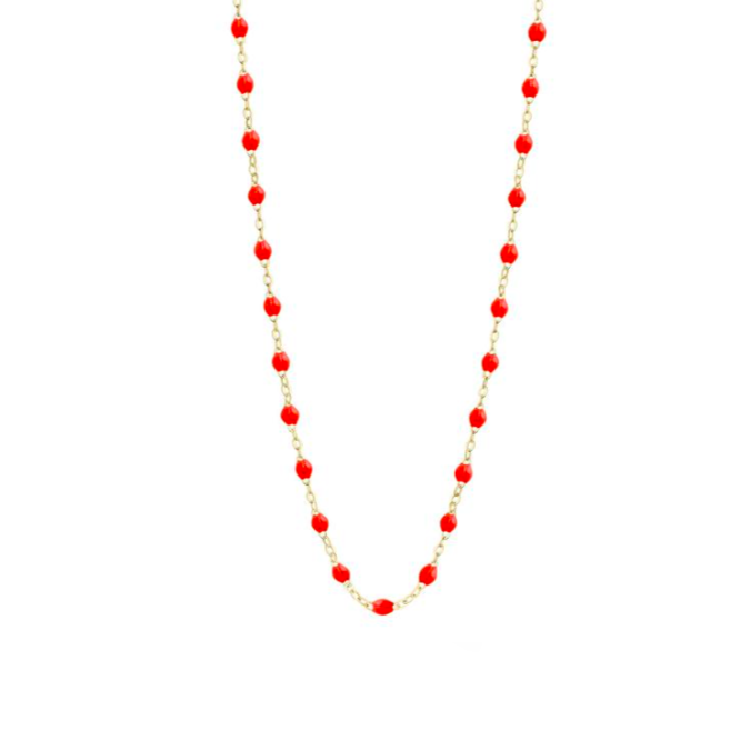 Gigi Clozeau 18kt Classic Resin Necklace 16.5"