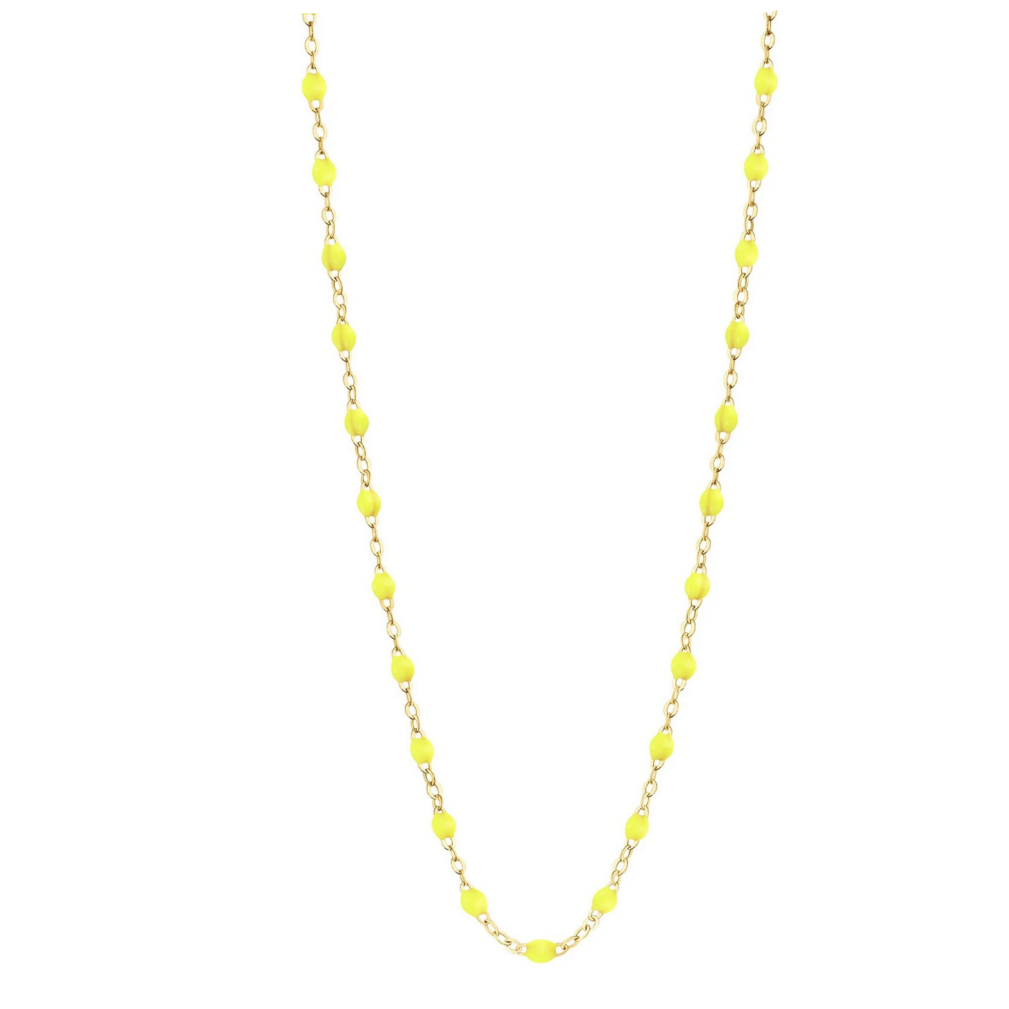 Gigi Clozeau 18kt Classic Resin Necklace 16.5"