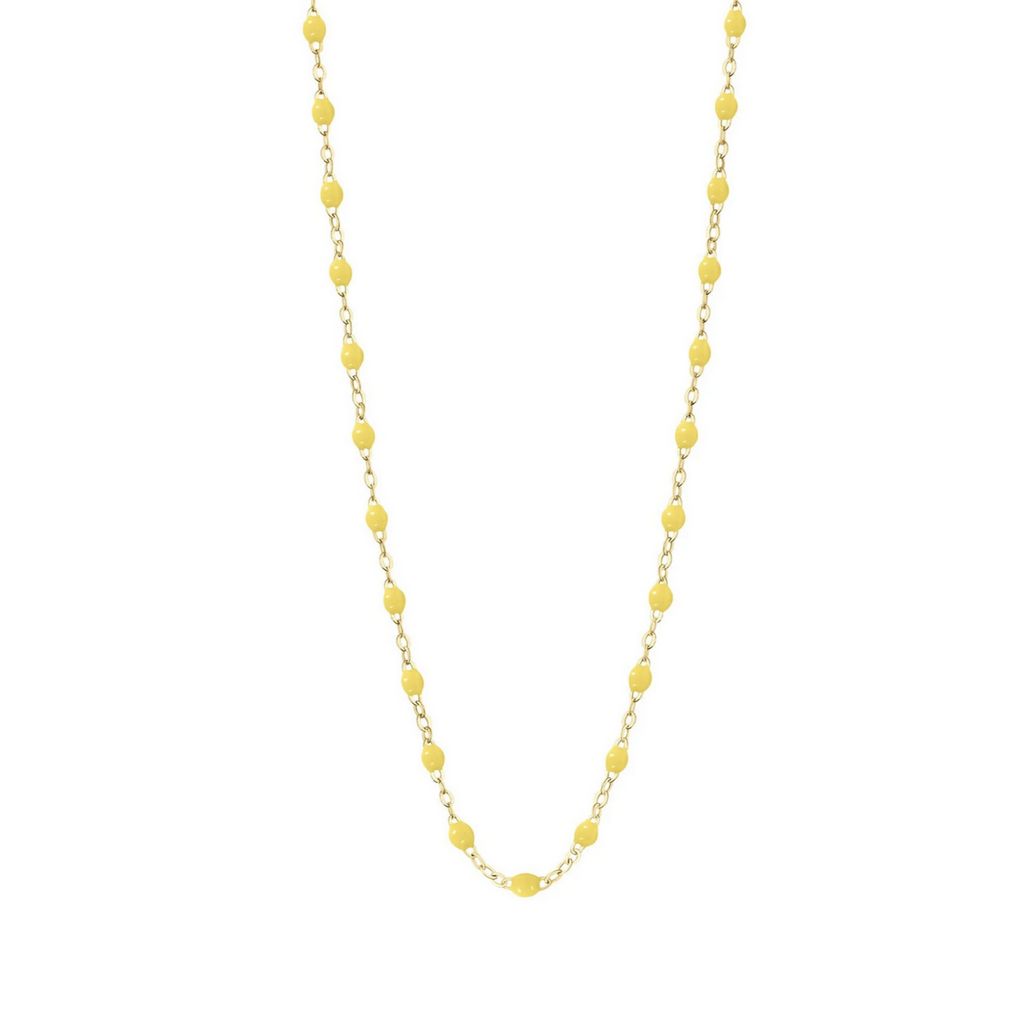 Gigi Clozeau 18kt Classic Resin Necklace 16.5"