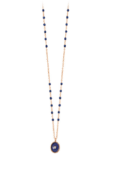 Gigi Clozeau 18kt Mini North Star Diamond Resin Necklace