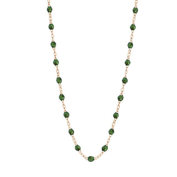 Gigi Clozeau 18kt Classic Resin Necklace 16.5"