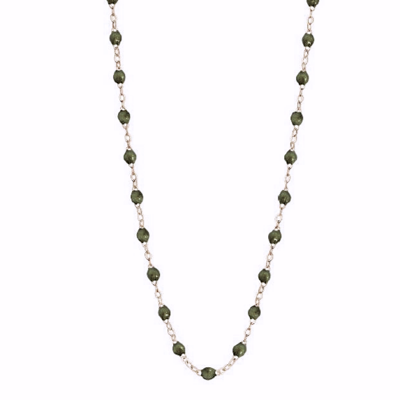 Gigi Clozeau 18kt Classic Resin Necklace 16.5"