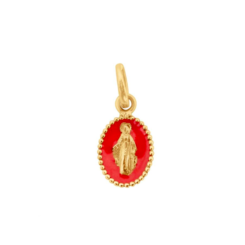 Gigi Clozeau 18kt Madone Resin Charm