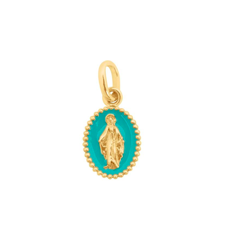 Gigi Clozeau 18kt Madone Resin Charm
